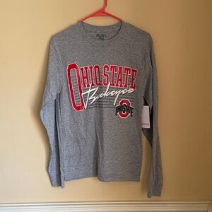 NWT - Hanes Ohio State Gray Long Sleeve Tee